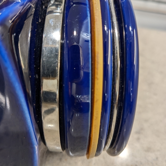 Starbucks Beehouse Colbalt Blue Canister - Picture 12 of 12